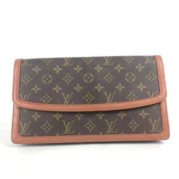 LOUIS VUITTON M51810 Monogram Pochette Dam GM bag pouch Clutch bag - Picture 1 of 16